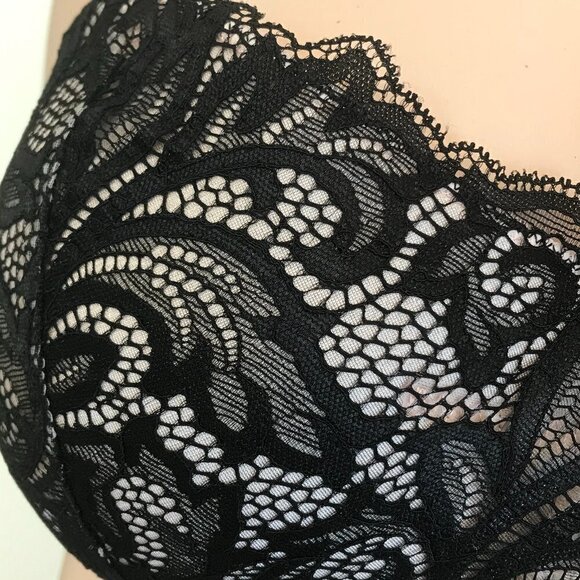 Paramour by Felina Sophia Full Figure Balconette Bra 42D - Picture 7 of 15